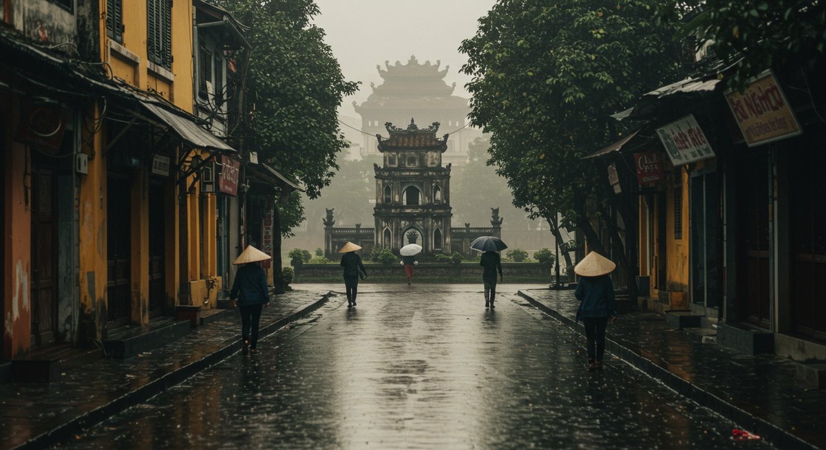 ハノイ 雨季