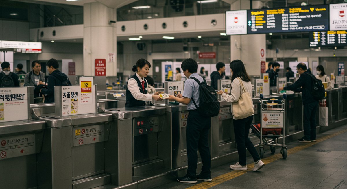 ソウル駅 荷物預かり