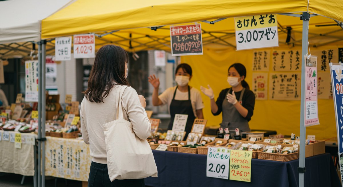 東大門 黄色いテント